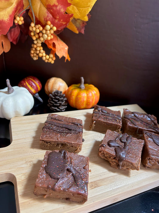 Chocolate covered brownie