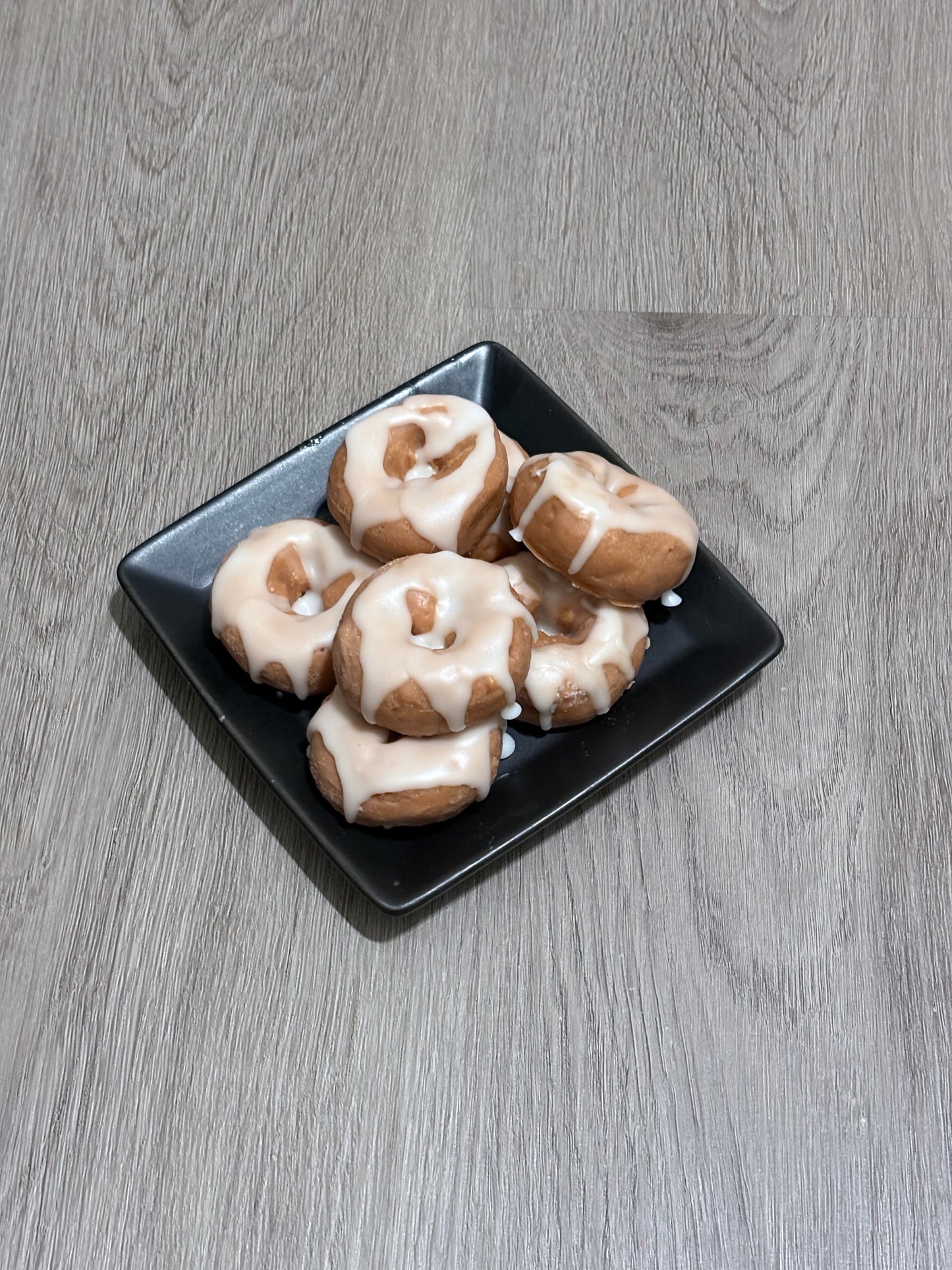 Peach fragrance mini wax melt donuts